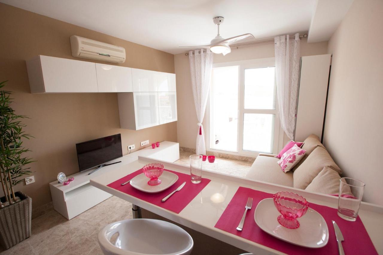 Beau Studio Meuble Avec Vue Mer Almerimar Buitenkant foto